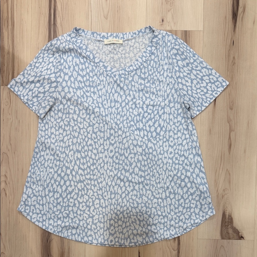 Lake Flower Patterned top